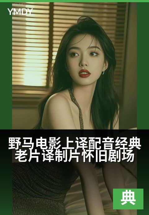 野马电影经典老片1994年代野马电影上译配音经典老片译制片怀旧剧场 - 岁月留声，光影传奇，重温译制片里的黄金时代4K 修复版