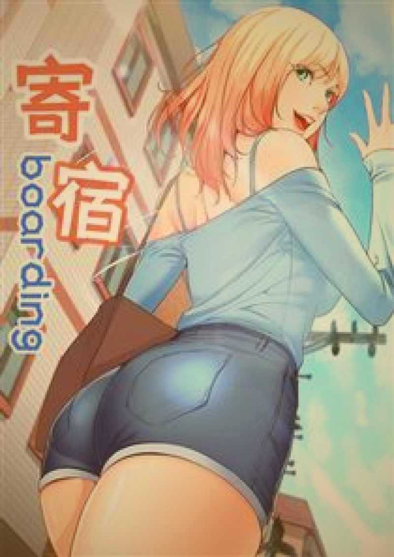 日式恐怖电影经典场景：幽暗走廊与苍白身影