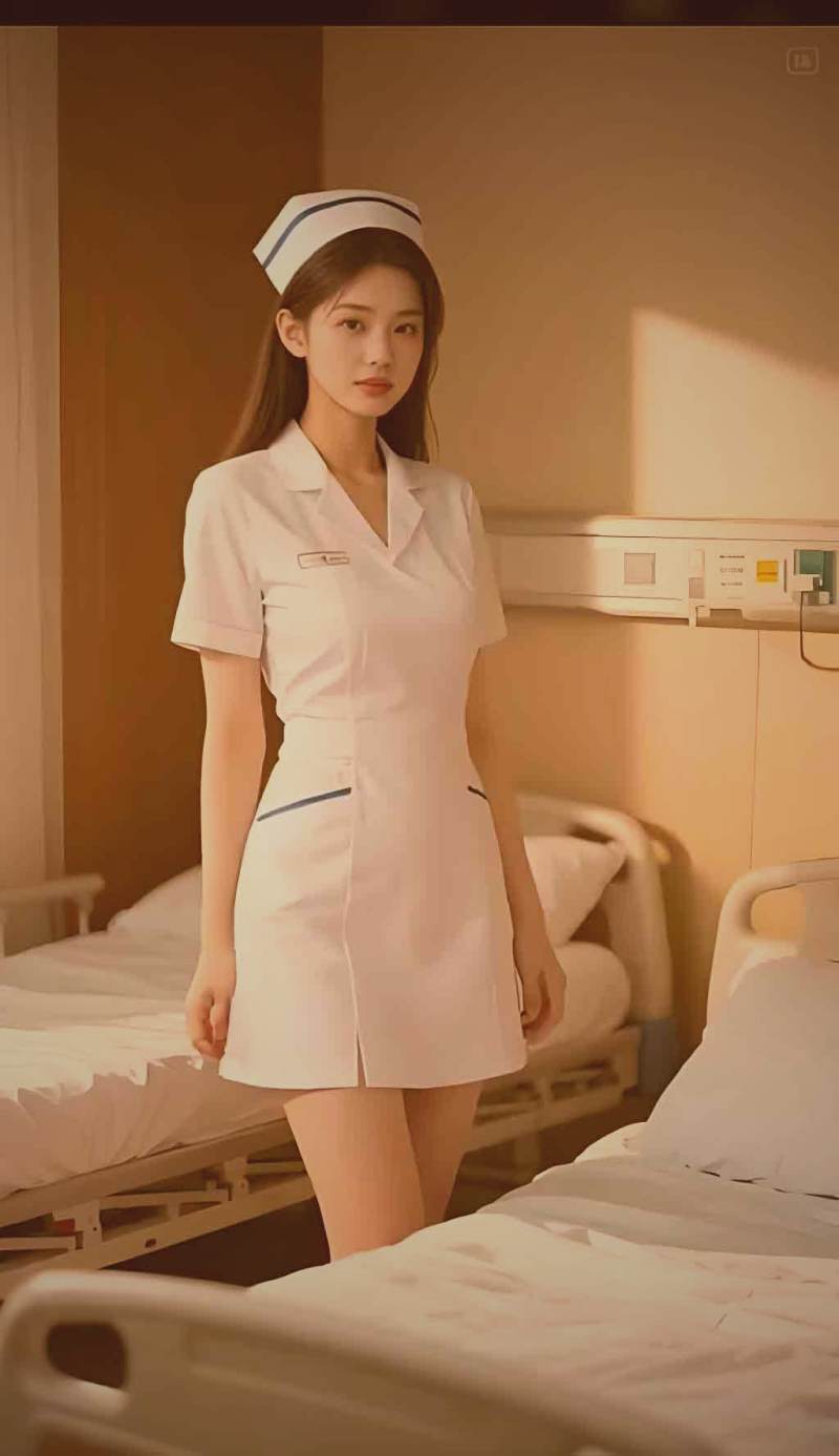 日系恐怖电影中昏暗走廊与模糊人影的经典场景，体现心理恐惧氛围