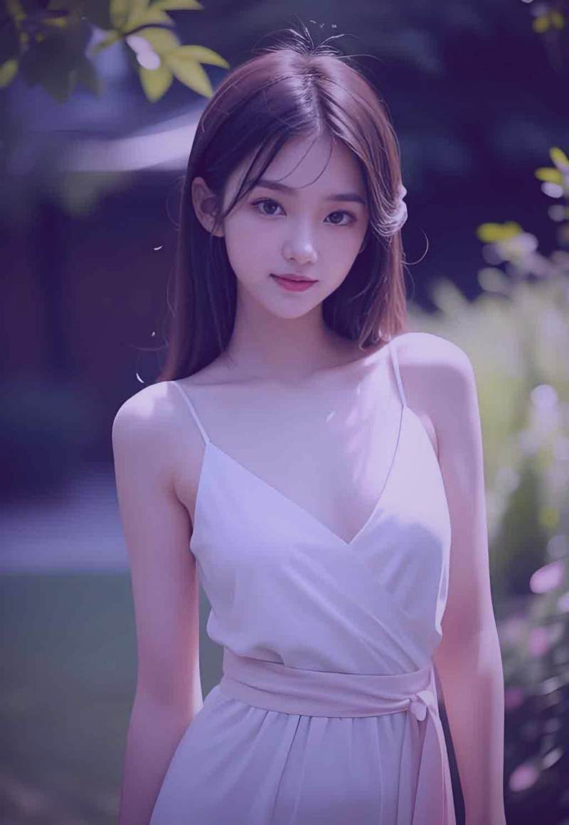 电影中摄影师角色正在取景，画面呈现拍摄者与被摄者的对视关系